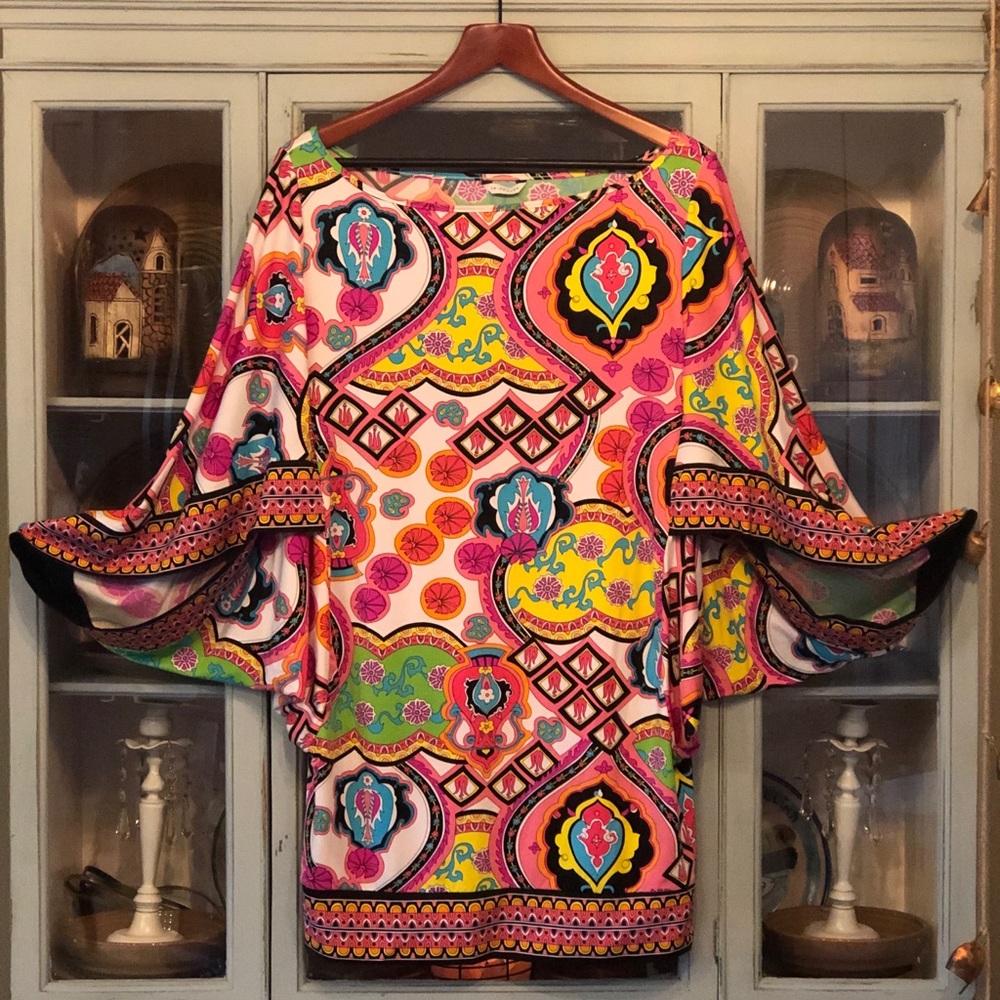 Colorful Trina Turk Swim Cover Up or Dress